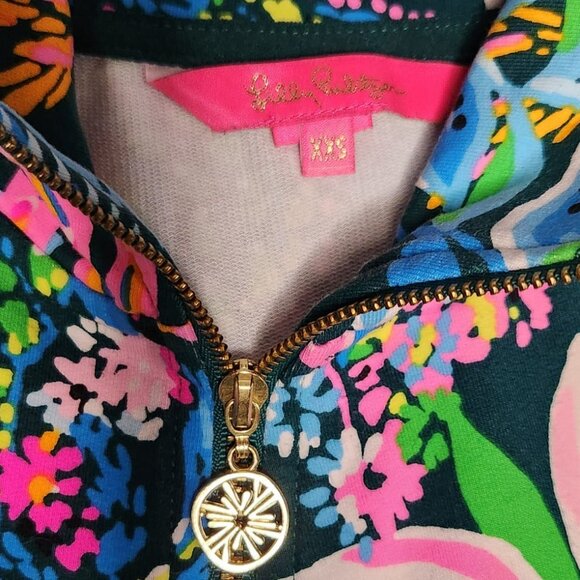 Lilly Pulitzer Sweatshirt "Leona Sunshine Jungle" - Picture 2 of 7